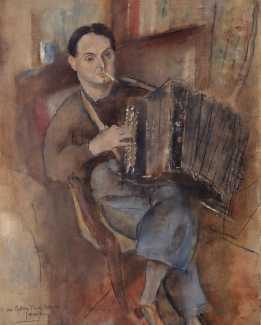 Pierre Mac Orlan in 1926, by Jules Pascin